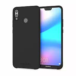 Чехол MAKE Silicone Case  Huawei P20 Lite Black (MCS-HUP20LBK)
