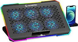 Подставка для ноутбука Gamepro CP660 Black - миниатюра 2 Подставка для ноутбука Gamepro CP660 Black - миниатюра 2