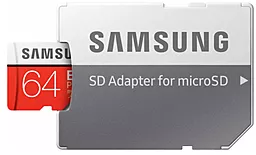 Карта пам'яті Samsung microSDXC 64GB Evo Plus Class 10 UHS-I U1 + SD-адаптер (MB-MC64HA/RU) - мініатюра 2