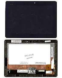 Дисплей для планшету Asus Transformer TF300 з тачскріном і рамкою, Black