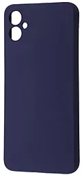 Чохол Wave Full Silicone Cover для Samsung Galaxy A05 A055 Midnight Blue