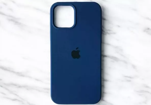 Чехол Silicone Case Full для Apple iPhone 14 Pro Deep Navy - фото 3