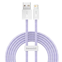 USB Кабель Baseus Dynamic Series 2.4A Lightning Cable Purple (CALD000405)