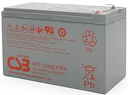 Аккумуляторная батарея CSB 12V 9Ah (UPS12460F2) - миниатюра 2