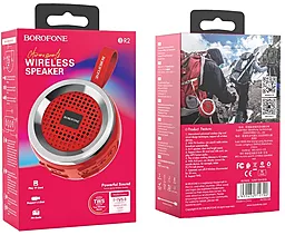 Колонки акустичні Borofone BR2 Aurora Red - мініатюра 3 Колонки акустичні Borofone BR2 Aurora Red - мініатюра 3