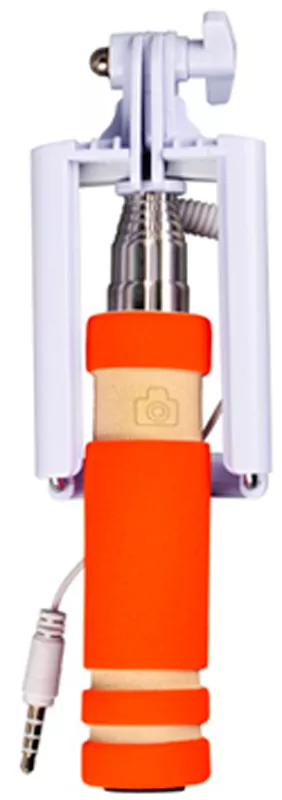 Моноподи, селфі-палки для селфі TOTO Mini+Jack 3.5 mm cable Orange - фото 1