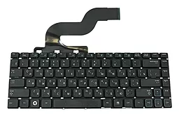 Клавіатура для ноутбуку Samsung RV411 без рамки (KB311613) PowerPlant чорна
