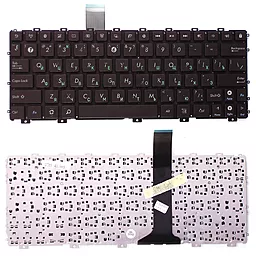 Клавіатура для ноутбуку Asus EEE PC 1011 1015 1016 1018 1025 X101 Brown