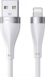 Кабель Jellico A17 USB-A - Lightning 12w 3.1a 1м cable White - фото Кабель Jellico A17 USB-A - Lightning 12w 3.1a 1м cable White