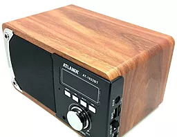 Радиоприемник Atlanfa AT-1822BT Brown - миниатюра 2