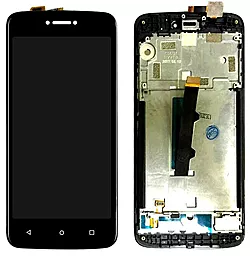 Дисплей Motorola Moto C (XT1750) с тачскрином и рамкой, Black - фото Дисплей Motorola Moto C (XT1750) с тачскрином и рамкой, Black