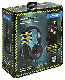 Навушники Defender Warhead HN-G130 (64103) Black - мініатюра 2