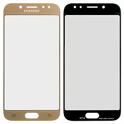 Корпусне скло дисплея Samsung Galaxy J5 J530F 2017 (з OCA плівкою) (original) Gold