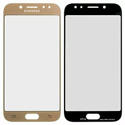 Корпусне скло дисплея Samsung Galaxy J5 J530F 2017 (з OCA плівкою) (original) Gold - фото Корпусне скло дисплея Samsung Galaxy J5 J530F 2017 (з OCA плівкою) (original) Gold