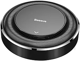 Автомобильный освежитель Baseus Metal Fabric Aroma Car Mount Holder Silver (SUXUN-JS0S) - фото Автомобильный освежитель Baseus Metal Fabric Aroma Car Mount Holder Silver (SUXUN-JS0S)