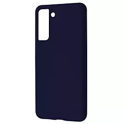 Чехол Wave Full Silicone Cover для Samsung Galaxy S21 Plus 5G Midnight Blue