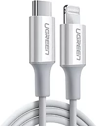 USB PD Кабель Ugreen US171 18W 3A 2M Type-C - Lightning Cable White (60749)