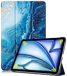 Чохол для планшету BeCover Smart Case для Apple iPad Air 11" M4 2026 Ocean (715213) - фото Чохол для планшету BeCover Smart Case для Apple iPad Air 11" M4 2026 Ocean (715213)