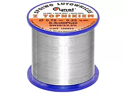 Припой проволочный Cynel (Sn60Pb40) 0.7мм 250гр на катушке - фото Припой проволочный Cynel (Sn60Pb40) 0.7мм 250гр на катушке