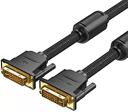 Видеокабель DVI-D (24+1) 2k 60hz 8m black (EAEBK) Vention - фото Видеокабель DVI-D (24+1) 2k 60hz 8m black (EAEBK) Vention