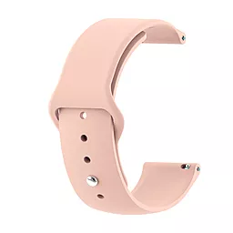 Силиконовый ремешок BeCover для Samsung Galaxy Watch 4 40/44mm / Watch 42mm / Watch Active / Active 2 40/44mm / Watch 3 41mm / Gear S2 Classic / Gear Sport Grapefruit-Pink (706171)