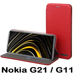 Чехол BeCover Exclusive для Nokia G21 / G11 Burgundy Red (707915)