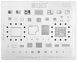 BGA трафарет (для реболлинга) Amaoe Apple iPhone 11 0.12 мм V7.0