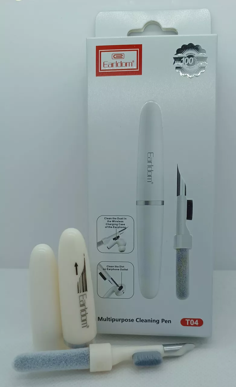 Набор Earldom Multipurpose Cleaning Pen T04 White для чистки наушников - фото 2