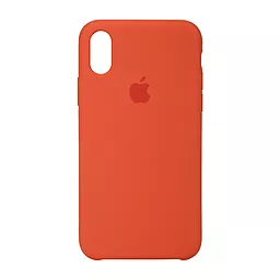 Чехол Silicone Case для Apple iPhone XS Max Spicy Orange