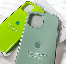Чехол Silicone Case Full для Apple iPhone 11 Fluorescent green - миниатюра 3 Чехол Silicone Case Full для Apple iPhone 11 Fluorescent green - миниатюра 3