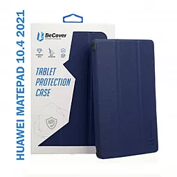 Чехол для планшета BeCover Smart Case для Huawei MatePad 10.4 2021 Deep Blue (706480) - фото Чехол для планшета BeCover Smart Case для Huawei MatePad 10.4 2021 Deep Blue (706480)