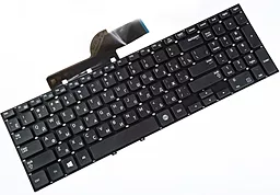 Клавіатура для ноутбуку Samsung NP270 NP300E5V NP350 NP355 NP550 без рамки BA59-03270C чорна - мініатюра 2