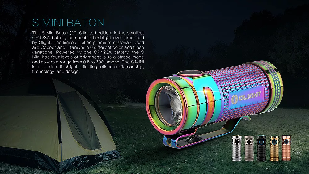 Ліхтарик Olight S mini Limited Copper Black - фото 14
