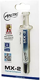 Термопаста Arctic MX-2 (OR-MX2-AC-01) - миниатюра 2 Термопаста Arctic MX-2 (OR-MX2-AC-01) - миниатюра 2