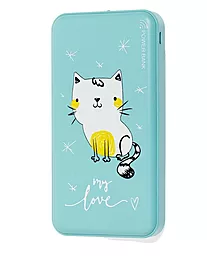 Повербанк Remax PD-P08 Wireless Menbo 10000 mAh Turquoise Cat (PMB005)