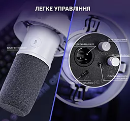 Микрофон Fifine K688W  White (K688W) - миниатюра 6