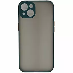 Чохол Bumper Matte Case для Xiaomi Poco M5 Green/Orange