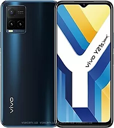 Смартфон Vivo Y21s 4/128GB Midnight Blue - фото Смартфон Vivo Y21s 4/128GB Midnight Blue