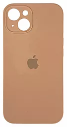 Чохол Silicone Case Full Camera для Apple iPhone 15 Pink Sand