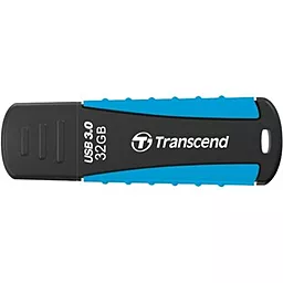 Флешка Transcend JetFlash 810 USB 3.0 32Gb (TS32GJF810) Black/Blue - фото Флешка Transcend JetFlash 810 USB 3.0 32Gb (TS32GJF810) Black/Blue