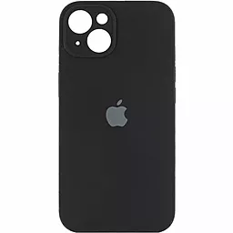 Чохол Silicone Case Full Camera для Apple iPhone 15 Black
