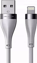 Кабель USB Jellico A17 15W 3.1A Lightning Cable Grey