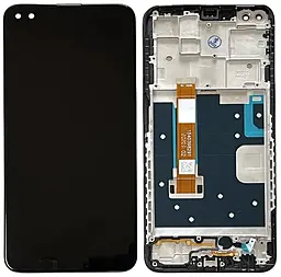 Дисплей Oppo Reno 4 5G з тачскріном і рамкою, (OLED), Black - фото Дисплей Oppo Reno 4 5G з тачскріном і рамкою, (OLED), Black