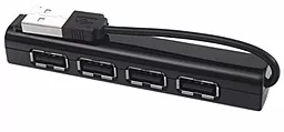 USB-A хаб Grand-X Travel (GH-402) Black