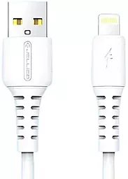 Кабель USB Jellico B6 15W 3.1A Lightning Cable White