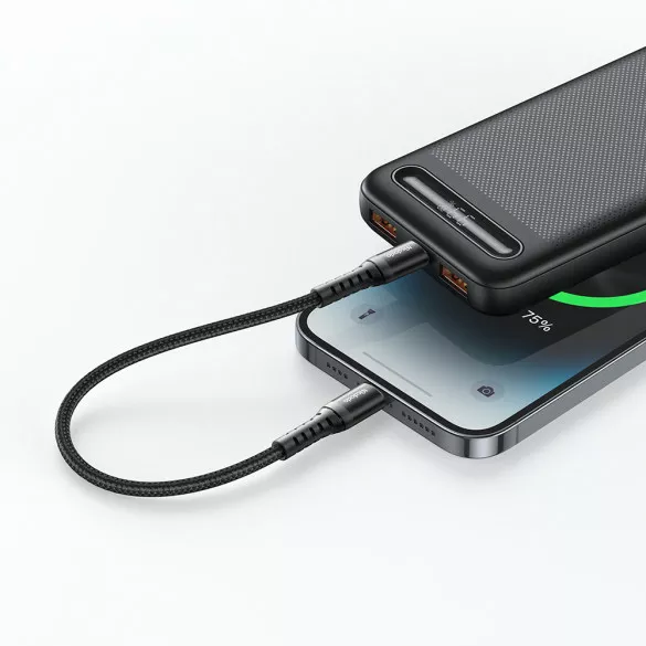 Кабель McDodo USB Type-C - Lightning 36w 3a 1м PD сable Black (CA-5631) - фото 3