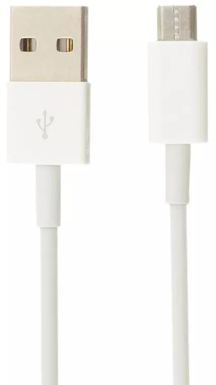 Кабель Siyoteam USB-A - micro USB 12w 2.4a 1м cable White - фото 1