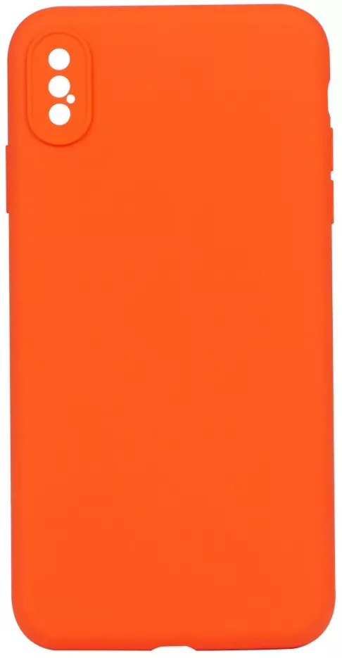 Чехол Epik Silicone Case Full Camera для Apple iPhone Xs Max Orange - фото 1