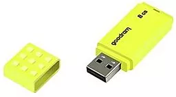 Флешка GooDRam UME3 USB 2.0 8GB Yellow (UME2-0080Y0R11) - фото Флешка GooDRam UME3 USB 2.0 8GB Yellow (UME2-0080Y0R11)