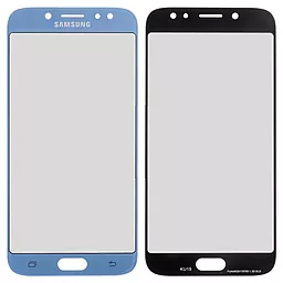 Корпусне скло дисплея Samsung Galaxy J7 J730F 2017 Blue